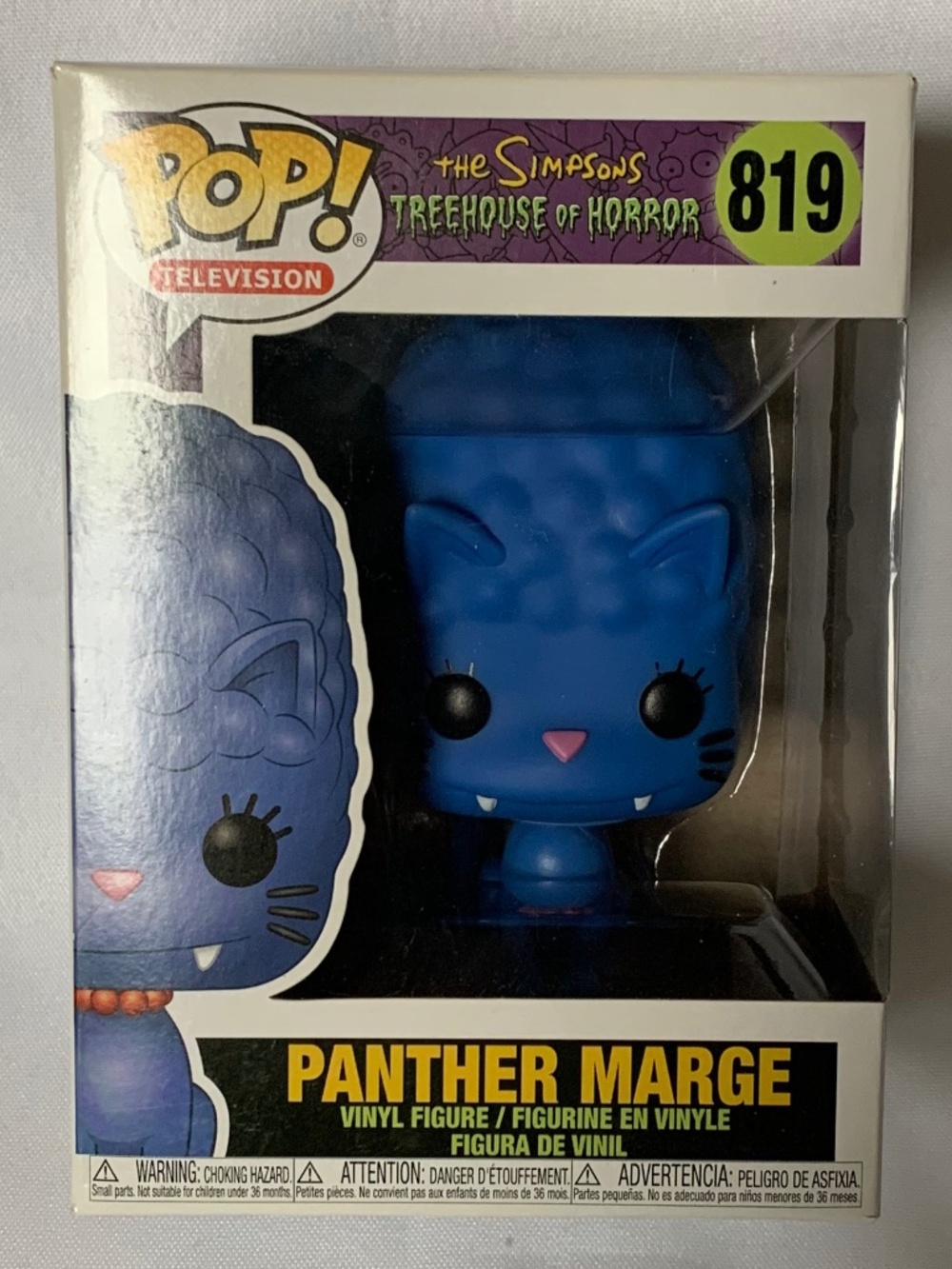 NIB! Panther Marge Simpson #819 Funko Pop! Never Opened!